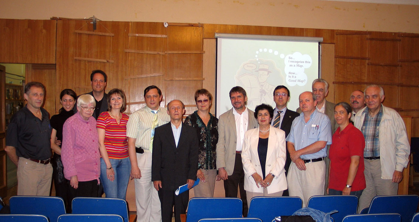 Participants of the Seminar in Institute of Geograph